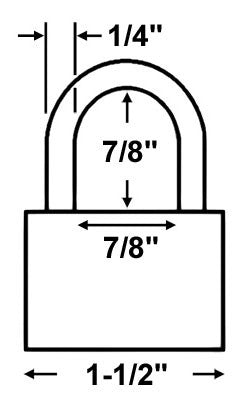 Master Lock 643D Combination Padlock