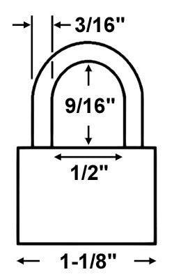 Master Lock 7 Laminated Steel Padlock