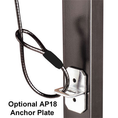 UCL932 Universal Cable Lock, Black Cable