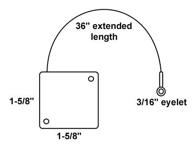 RBE Standard Retractor with Eyelet